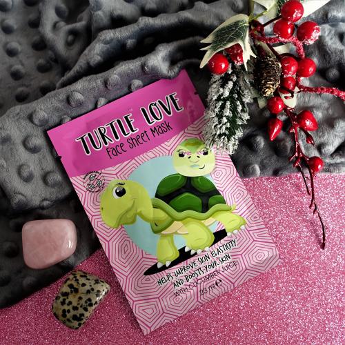 Action Turtle Love Face Sweet Mask (Maseczka w płachcie) - opinie | zdjęcie do recenzji od Elednor