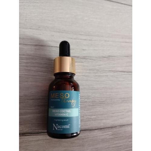 Nacomi Professional, Meso Therapy, Step 3 Meso Coctail Vitamin C Brightening Serum (Rozjaśniający koncentrat z witaminą C do twarzy) - opinie | zdjęcie do recenzji od LandOfBliss