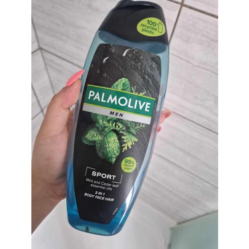 Palmolive Men, Sport, Mint and Cedar Leaf Essential Oils 3 in 1 Body Face Hair Wash (Żel pod prysznic 3 w 1) - opinie | zdjęcie do recenzji od Gabsonik123