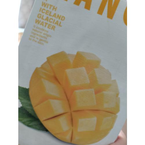 CNF Cosmetics Mask a with Iceland Glacial Water Mango (Odświeżająca maseczka woda lodowcowa z mango) - opinie | zdjęcie do recenzji od agi1234
