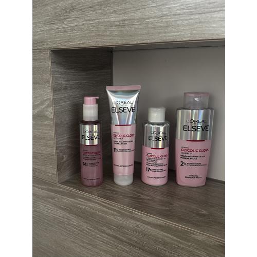 L'Oreal Paris Elseve, Glycolic Gloss, Szampon do włosów matowych i szorstkich - opinie | zdjęcie do recenzji od nilatayo