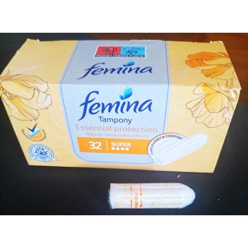 Femina Essential Protection Super, tampony - opinie | zdjęcie do recenzji od Dorota19860