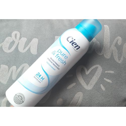 Cien Pure & Fresh Deodorant Spray 24h (Dezodorant w sprayu) - opinie | zdjęcie do recenzji od Dorota19860