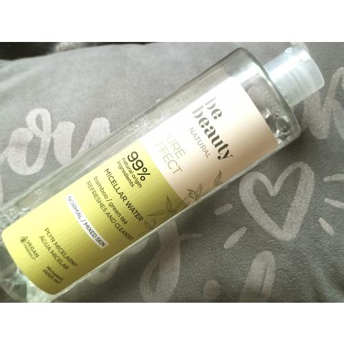 bebeauty Natural, Pure Effect Micellar Water (Odświeżający płyn micelarny do cery mieszanej i normalnej) - opinie | zdjęcie do recenzji od Dorota19860