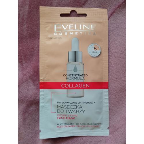 Eveline Cosmetics Skin Care Expert, Maseczka do twarzy `Błyskawiczny lifting - kolagen` - opinie | zdjęcie do recenzji od KardiaM - 1