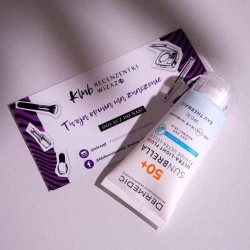 Dermedic Sunbrella Ultra-light Fluid SPF50+ (Ultralekki krem ochronny dla skóry suchej i normalnej) - opinie | zdjęcie do recenzji od mcblondi - 1