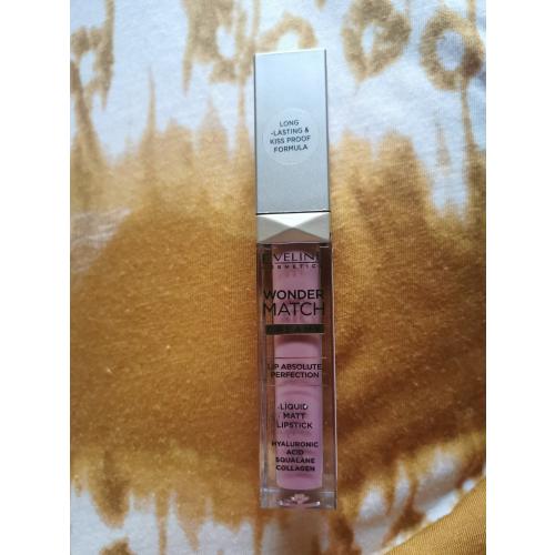 Eveline Cosmetics Wonder Match, Creamy Liquid Matt Lipstick (Matowa pomadka w płynie) - opinie | zdjęcie do recenzji od anulka3143 - 1