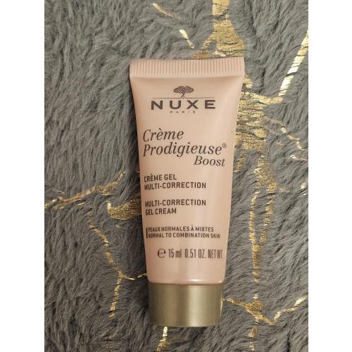 Nuxe Creme Prodigieuse Boost, Creme Gel Mult-Correction [Multi-Correction Gel Cream] (Krem-żel naprawczy do cery normalnej i mieszanej) - opinie | zdjęcie do recenzji od Pantera Nera