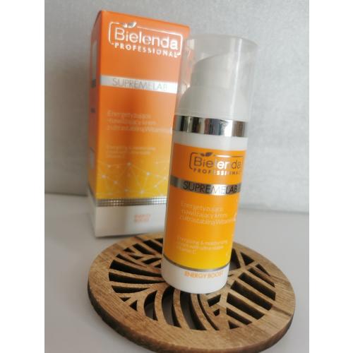 Bielenda Professional SUPREMELAB Energy Boost, Energizing & Moisturizing Cream with Ultra-stable Vitamin C (Krem energetyzująco-nawilżający z witaminą C) - opinie | zdjęcie do recenzji od Belladonnae - 3