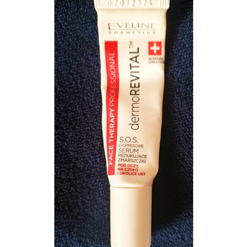 Eveline Cosmetics Face Therapy Professional DermoRevital, S.O.S. Ekspresowe serum redukujące zmarszczki - opinie | zdjęcie do recenzji od Dorota19860
