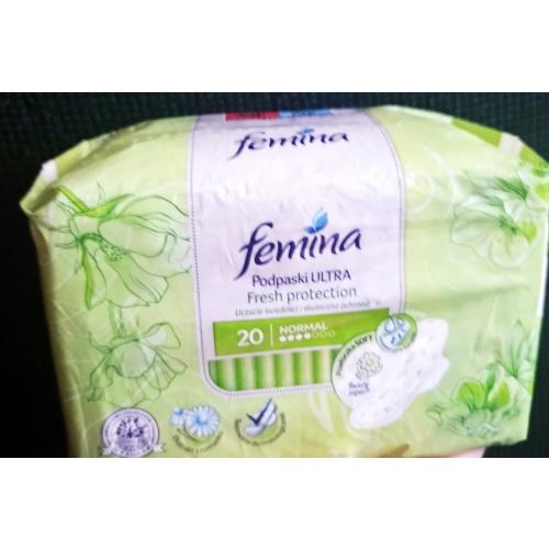 Femina Podpaski ultra `Fresh protection` - opinie | zdjęcie do recenzji od Dorota19860