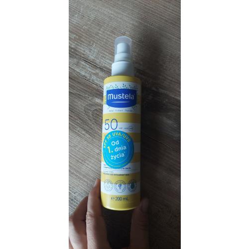Mustela High Protection Sun Spray SPF50 (Spray ochronny dla dzieci) - opinie | zdjęcie do recenzji od Malgos_es