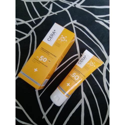 CERA+ Solutions Krem ochronny dla dzieci od 1. miesiąca życia SPF50 (nowa wersja) - opinie | zdjęcie do recenzji od Owocowysad - 4