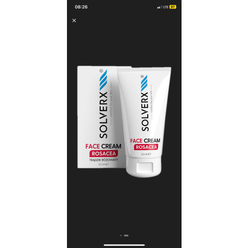 Solverx Rosacea, Krem do twarzy - opinie | zdjęcie do recenzji od olivka77x