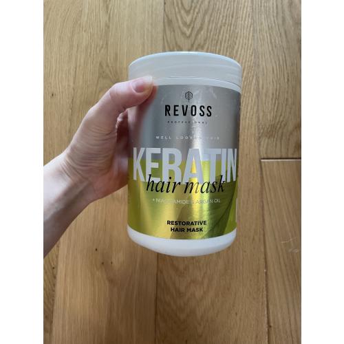 Revoss Professional Keratin Hair Mask (Maska do włosów regenerująca `Niacynamid i olej arganowy`) - opinie | zdjęcie do recenzji od Medea05