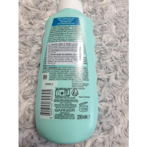 Garnier Ambre Solaire, After Sun Soothing Hydrating Lotion (Kojący balsam po opalaniu) - opinie | zdjęcie do recenzji od Agnieszkaszasta - 2