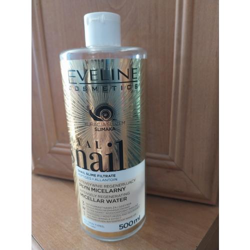 Eveline Cosmetics Royal Snail Terapia śluzem ślimaka, Płyn micelarny 3 w 1 `Intensywnie regenerujący` - opinie | zdjęcie do recenzji od Smerfeta83