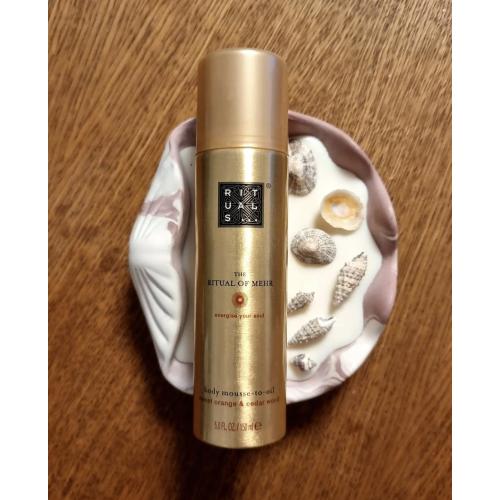 Rituals The Ritual of Mehr, Body Mousse-to-oil (Mus do ciała) - opinie | zdjęcie do recenzji od EfkaP