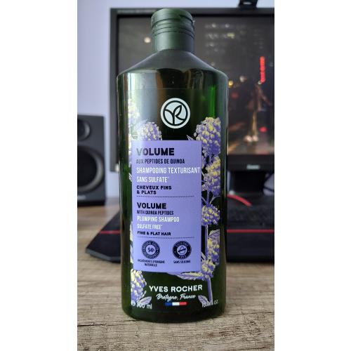 Yves Rocher Volume & Matiere, Shampooing Gelee (Szampon zwiększający objętość włosów z wyciągiem z komosy ryżowej) - opinie | zdjęcie do recenzji od joaska1992
