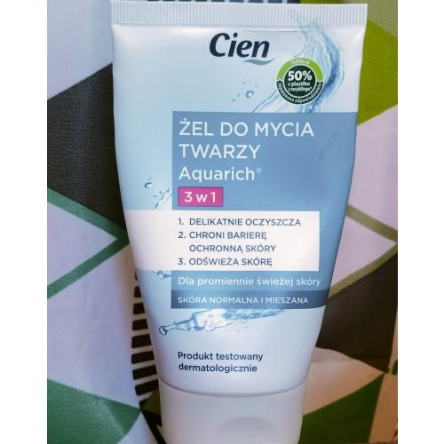 Cien Aquarich, Face Wash (Delikatny żel do mycia twarzy) - opinie | zdjęcie do recenzji od Dorota19860