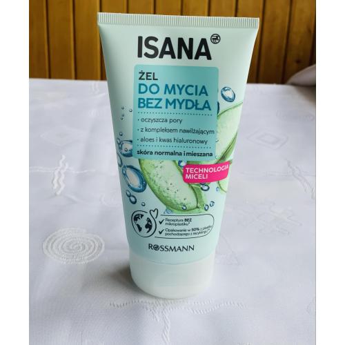 Isana Clean + Care, Seifenfreies Waschgel (Żel bez mydła do mycia twarzy) - opinie | zdjęcie do recenzji od IwonaTeresaMaria
