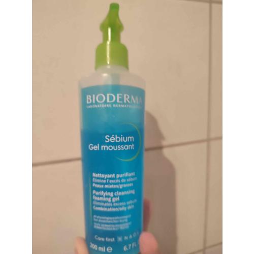 Bioderma Sebium, Gel Moussant, Purifying Cleansing Foarming Gel (Antybakteryjny żel oczyszczający do cery mieszanej i tłustej (nowa wersja)) - opinie | zdjęcie do recenzji od Kasia88_K7