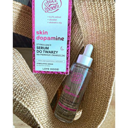 FaceBoom Skin Dopamine, Stymulujące serum do twarzy na pierwsze zmarszczki , 0,3% retinol `Zaawansowany zbawca` - opinie | zdjęcie do recenzji od Gogo145