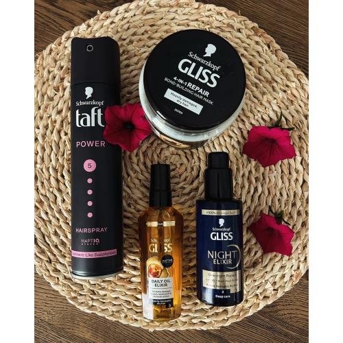 Schwarzkopf Gliss 4-in-1 Repair Bond-Building Hair Mask (Odbudowująca maska do włosów) - opinie | zdjęcie do recenzji od Olciaaa783 - 1