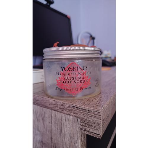Yoskine Happinnes Rituals, Satsuma Body Scrub (Peeling cukrowy do ciała) - opinie | zdjęcie do recenzji od joaska1992