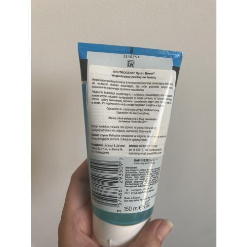 Neutrogena Hydro Boost, Exfoliator Smoothing Gel (Wygładzający peeling do twarzy) - opinie | zdjęcie do recenzji od Raava - 2
