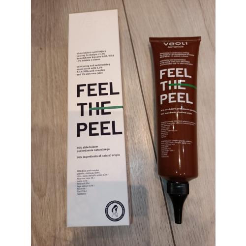 Veoli Botanica Feel The Peel, Złuszczająco-nawilżający peeling do skalpu z 3,2% kompleksem kwasów AHA/BHA i 1% sokiem z aloesem - opinie | zdjęcie do recenzji od LandOfBliss