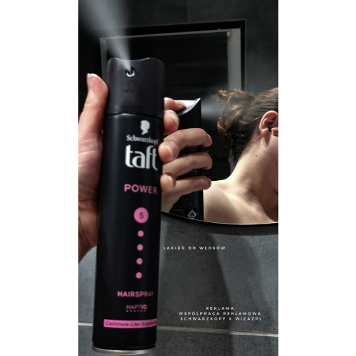 Schwarzkopf Taft Taft Power Cashmere, Lakier do włosów - opinie | zdjęcie do recenzji od MROtestuje - 1