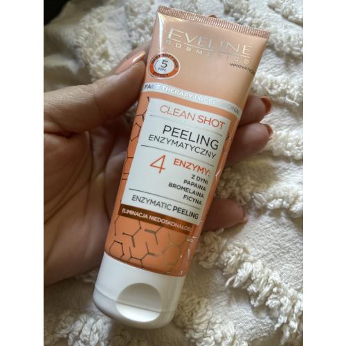 Eveline Cosmetics Face Therapy Professional, Clean Shot, 4 Enzymy, Peeling enzymatyczny - opinie | zdjęcie do recenzji od MONIQUE321 - 1