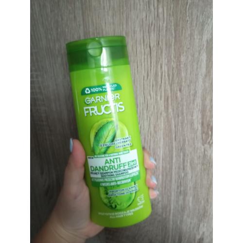 Garnier Fructis, Przeciwłupieżowy szampon wzmacniający z ekstraktem z zielonej herbaty 2 w 1 - opinie | zdjęcie do recenzji od mm2991