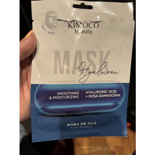 Kimoco Beauty Hyaluron Mask (Wygładzająco-nawilżająca maska w płachcie) - opinie | zdjęcie do recenzji od MONIQUE321 - 1