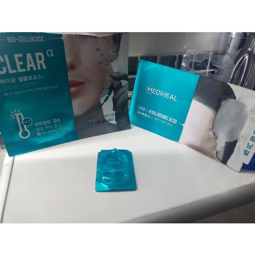 Mediheal Capsule 100 Hyaluronic Acid, Clear 2-step Mask (Nawilżająca maska 2-etapowa z kwasem hialuronowym) - opinie | zdjęcie do recenzji od Magdalena1385