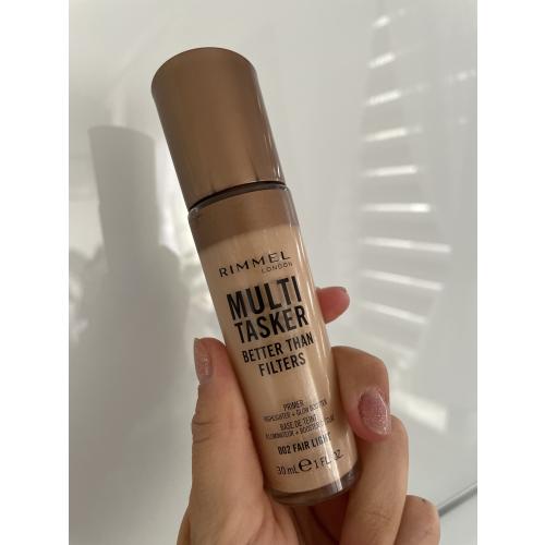 Rimmel Multi Tasker, Better Than Filters, Highlighter + Glow Booster Primer (Rozświetlający primer 3w1) - opinie | zdjęcie do recenzji od Budnikowa - 2