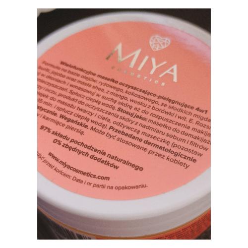 Miya Cosmetics myCLEANhero, Oczyszczająco pielęgnujące masełko 4 w 1 - opinie | zdjęcie do recenzji od Alezwieje - 4