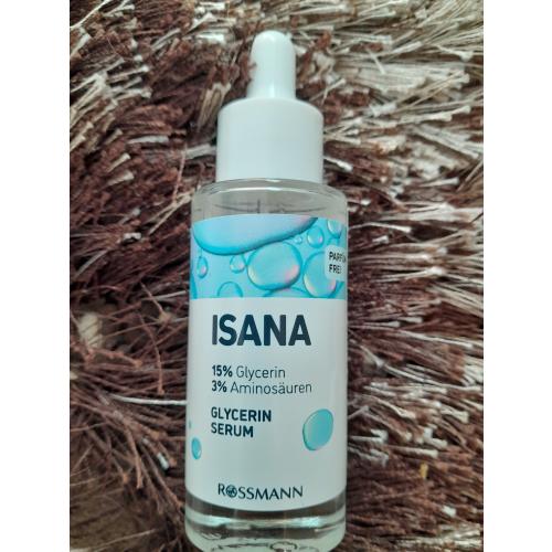 Isana Love Your Skin,  Glycerin Serum (Serum z gliceryną) - opinie | zdjęcie do recenzji od Cherine