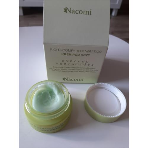 Nacomi Rich & Comfy, Regeneration Eye Cream (Odmładzający krem pod oczy z awokado i ceramidami) - opinie | zdjęcie do recenzji od Daga_mara