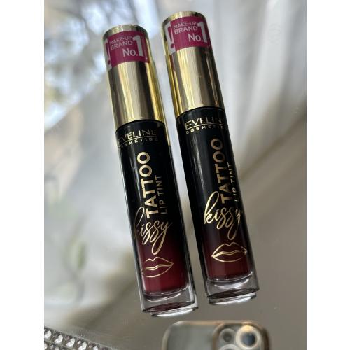 Eveline Cosmetics Kissy Tattoo Lip Tint (Długotrwała pomadka w płynie) - opinie | zdjęcie do recenzji od Her666 - 1