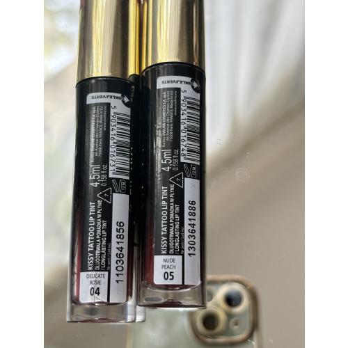 Eveline Cosmetics Kissy Tattoo Lip Tint (Długotrwała pomadka w płynie) - opinie | zdjęcie do recenzji od Her666 - 2
