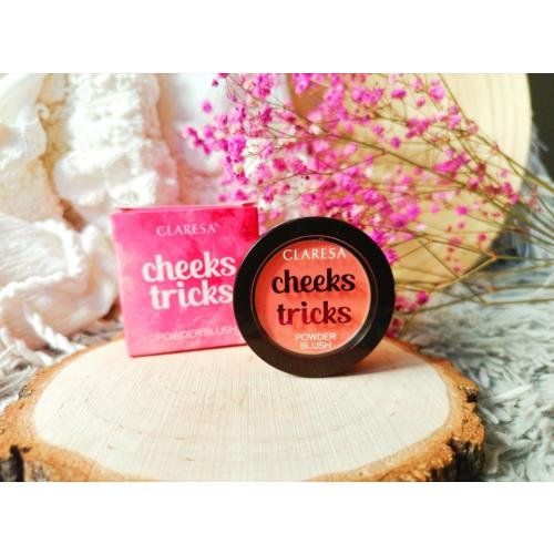 Claresa Cheeks Tricks Powder Blush (Róż do policzków) - opinie | zdjęcie do recenzji od Anuusiaczeek