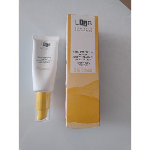 AA LAAB, Krem-perfector SPF 50+ rozświetlająco-nawilżający - opinie | zdjęcie do recenzji od wikis012