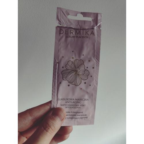 Dermika Luxury Placenta, Luksusowa maseczka anti-aging - opinie | zdjęcie do recenzji od shewild