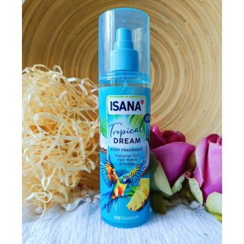 Isana Tropical Dream, Fragrance Body Mist (Mgiełka zapachowa do ciała) - opinie | zdjęcie do recenzji od Anuusiaczeek