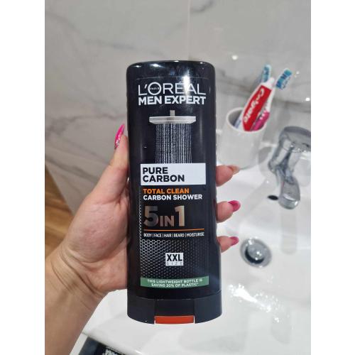 L'Oreal Paris Men Expert, Total Clean, Carbon Shower 5 in 1 (Żel pod prysznic) - opinie | zdjęcie do recenzji od Gabsonik123