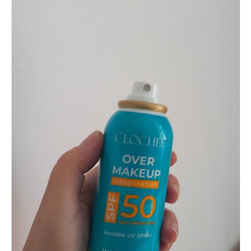 Clochee SPF50+ Mgiełka ochronna na makijaż - opinie | zdjęcie do recenzji od kasia489 - 4