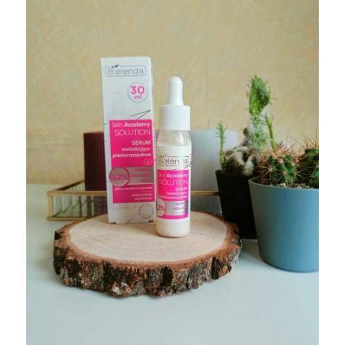 Bielenda Skin Academy Solution, Serum rewitalizująco-przeciwzmarszczkowe - opinie | zdjęcie do recenzji od Anuusiaczeek