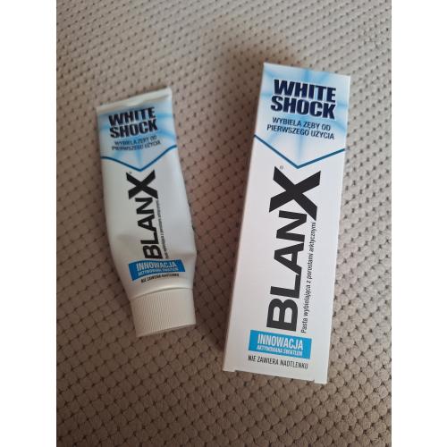 BlanX White Shock Brilliant Enamel (Wybielająca pasta do zębów (nowa wersja)) - opinie | zdjęcie do recenzji od Narcyz90